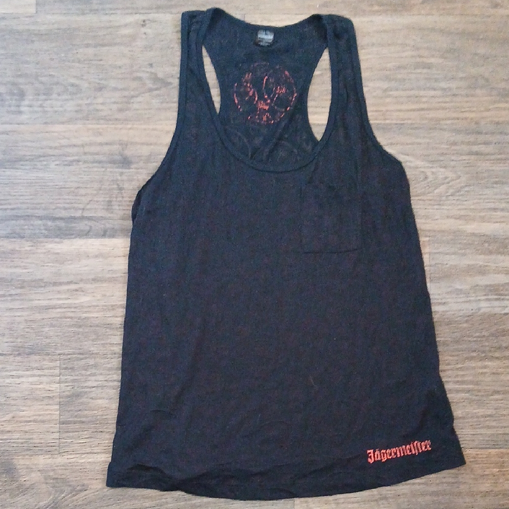 Jagermeister Burnout Racerback Tank Top.